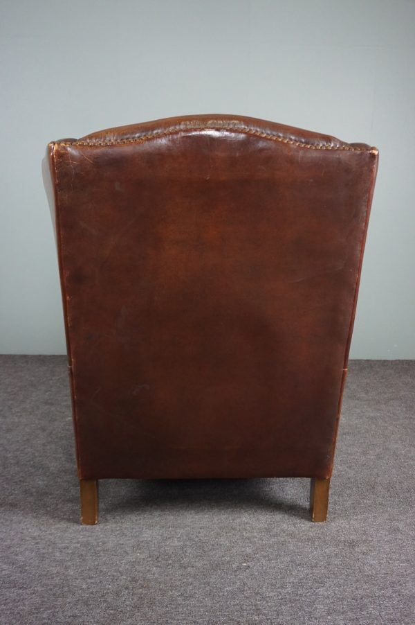 Sheepskin armchair