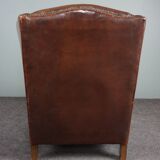 Sheepskin armchair