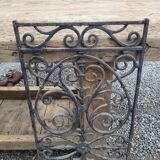 Old cast iron grid
