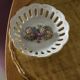 Vintage Decorative Plate Flowers, Germany, 1970s