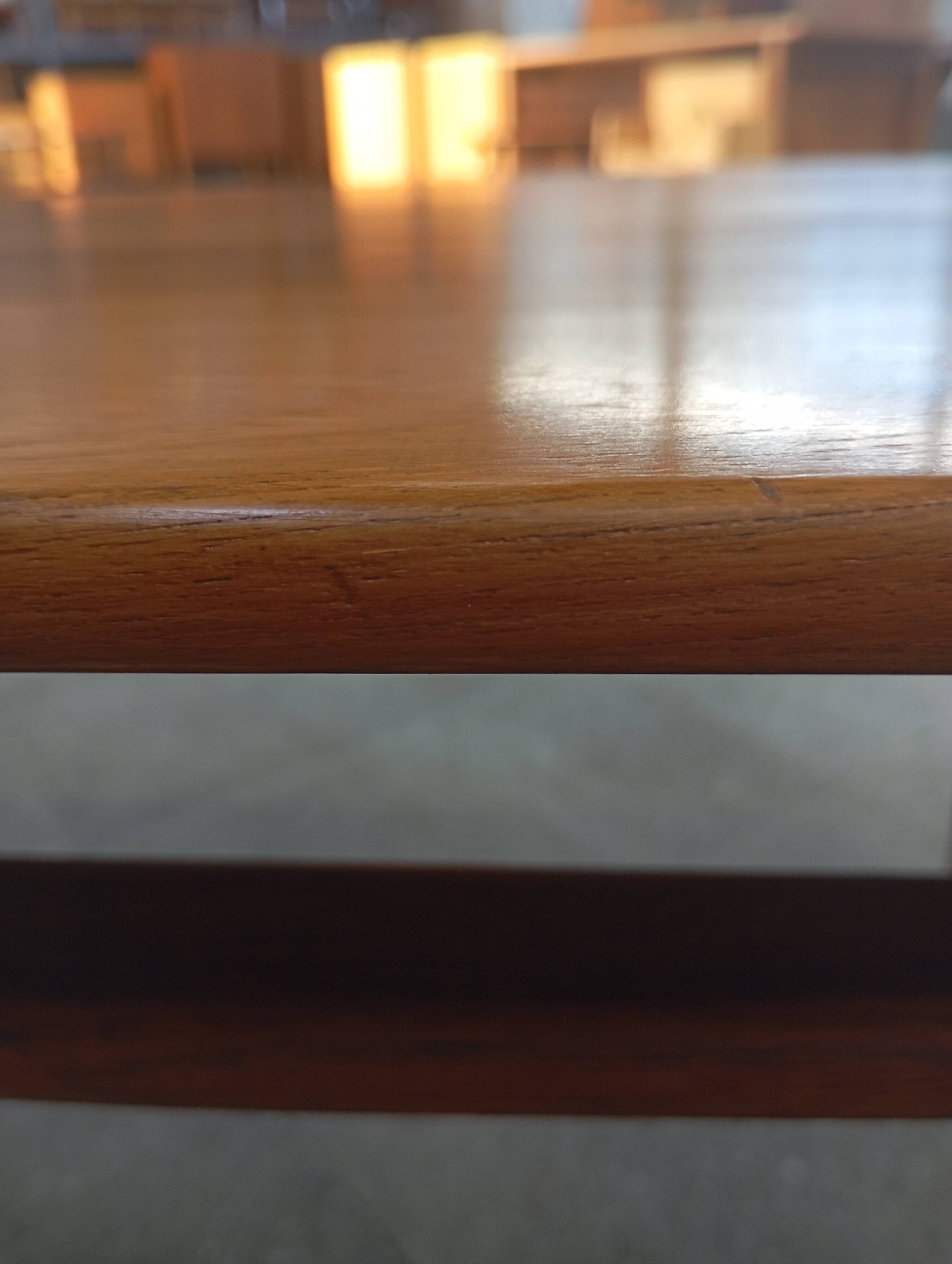 Teak coffee table by Tove & Edvard Kind-Larsen, Denmark, 1960s.