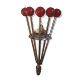 Umbrella coat rack serjac red vintage year 60