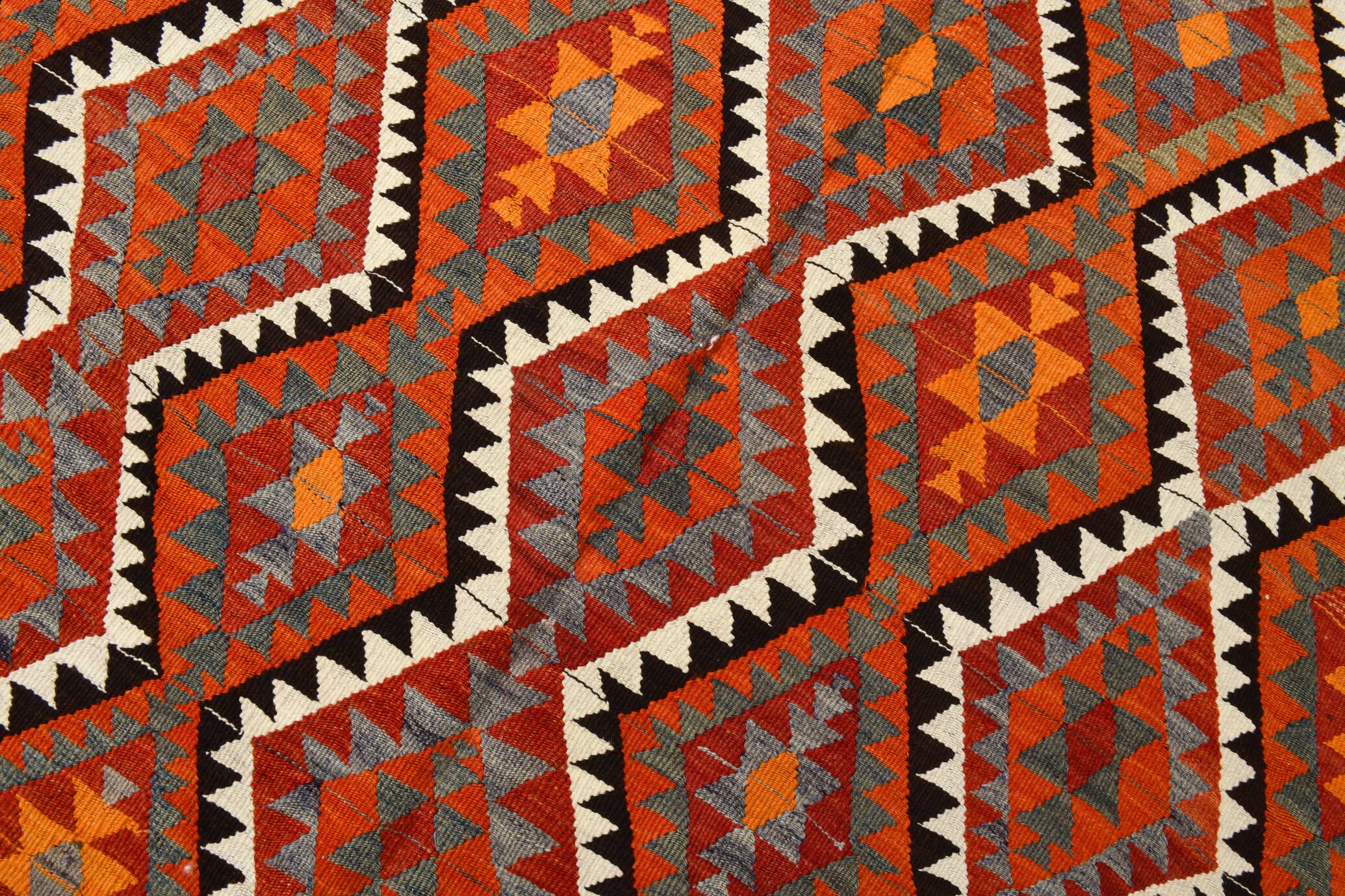 Turkish Flatweave Kilim Rug, 165x317 Cm