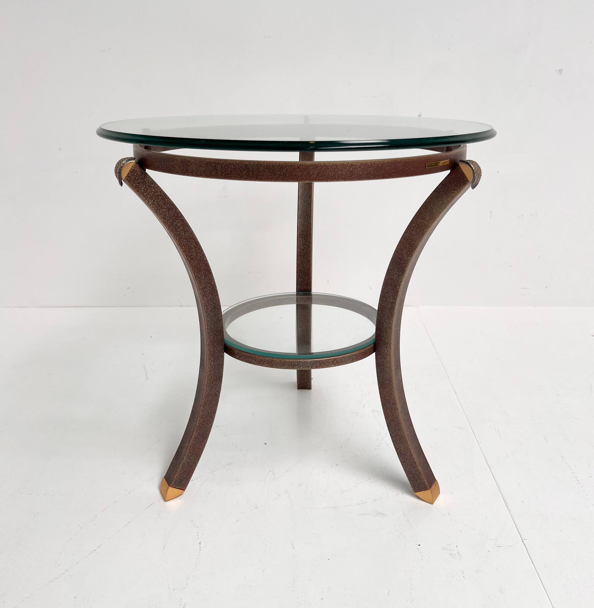 Set Art Deco side tables by Pierre Vandel, 1960s