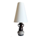 Vintage Mid Century Modern German Handmade Fat Lava Ceramic Table Lamp