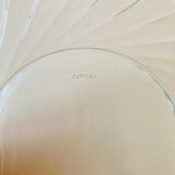 10 small plates in Duralex glass in the shape of flowers - retro-cuisine-vintage