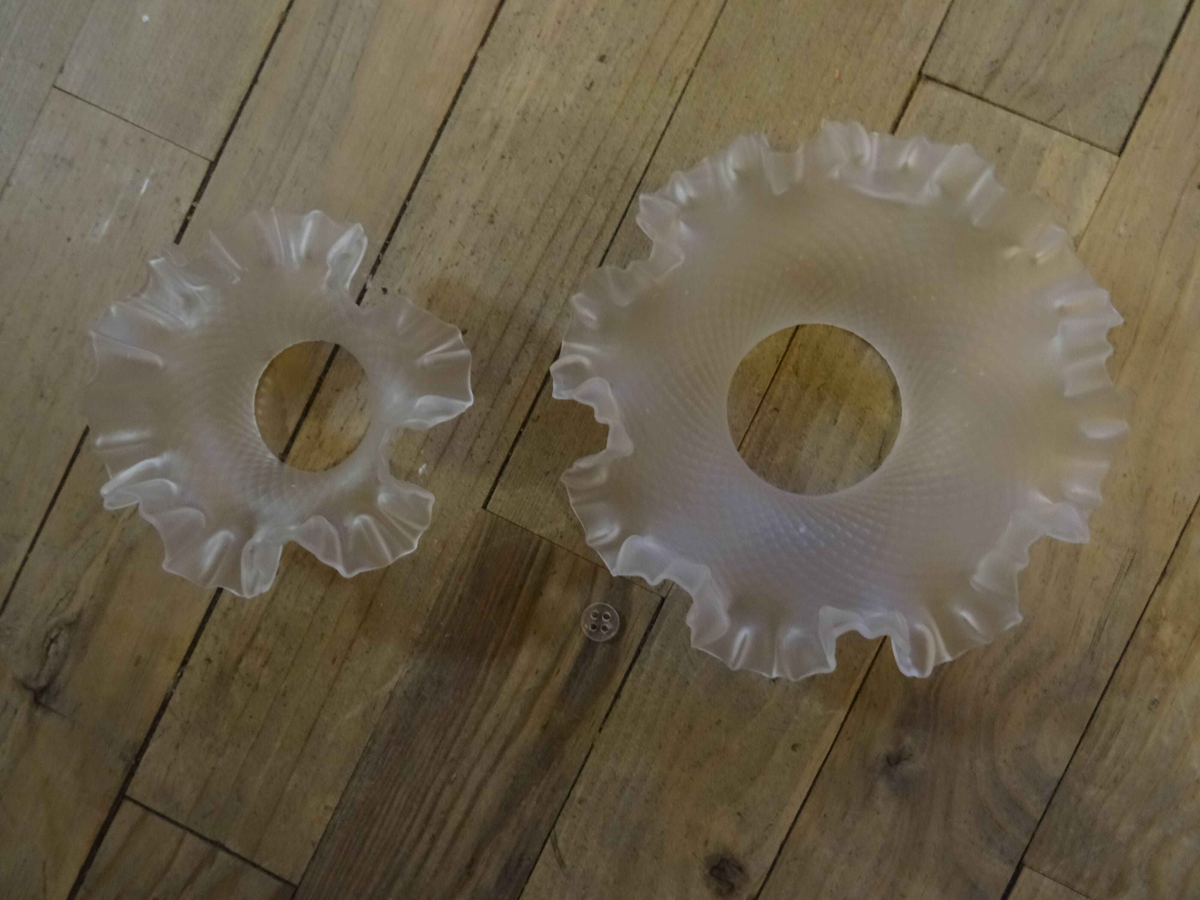 Duo de corolles de lampes