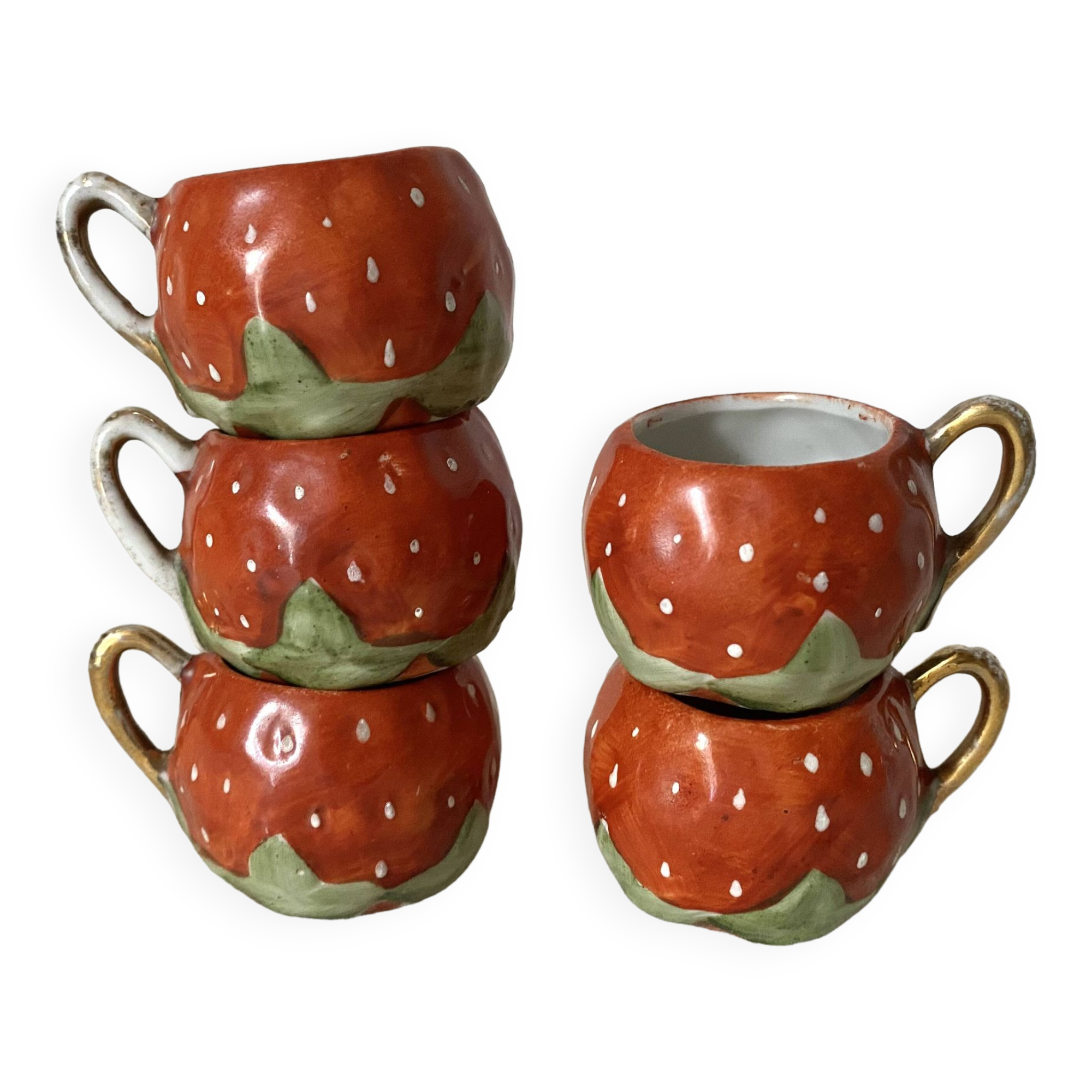 Strawberry liqueur slushie cups