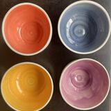 Small porcelain bowl, colored interior