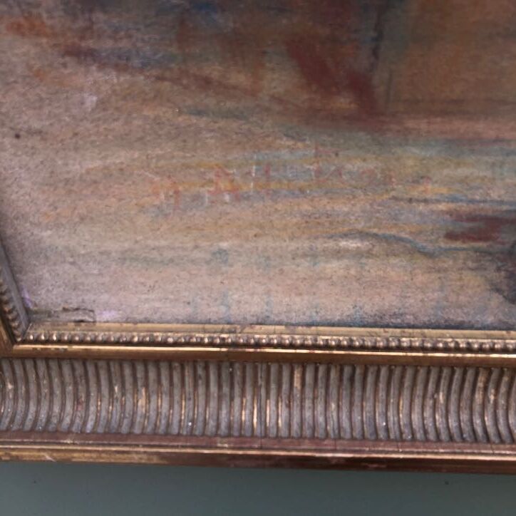 Portrait "Young Seated Man"