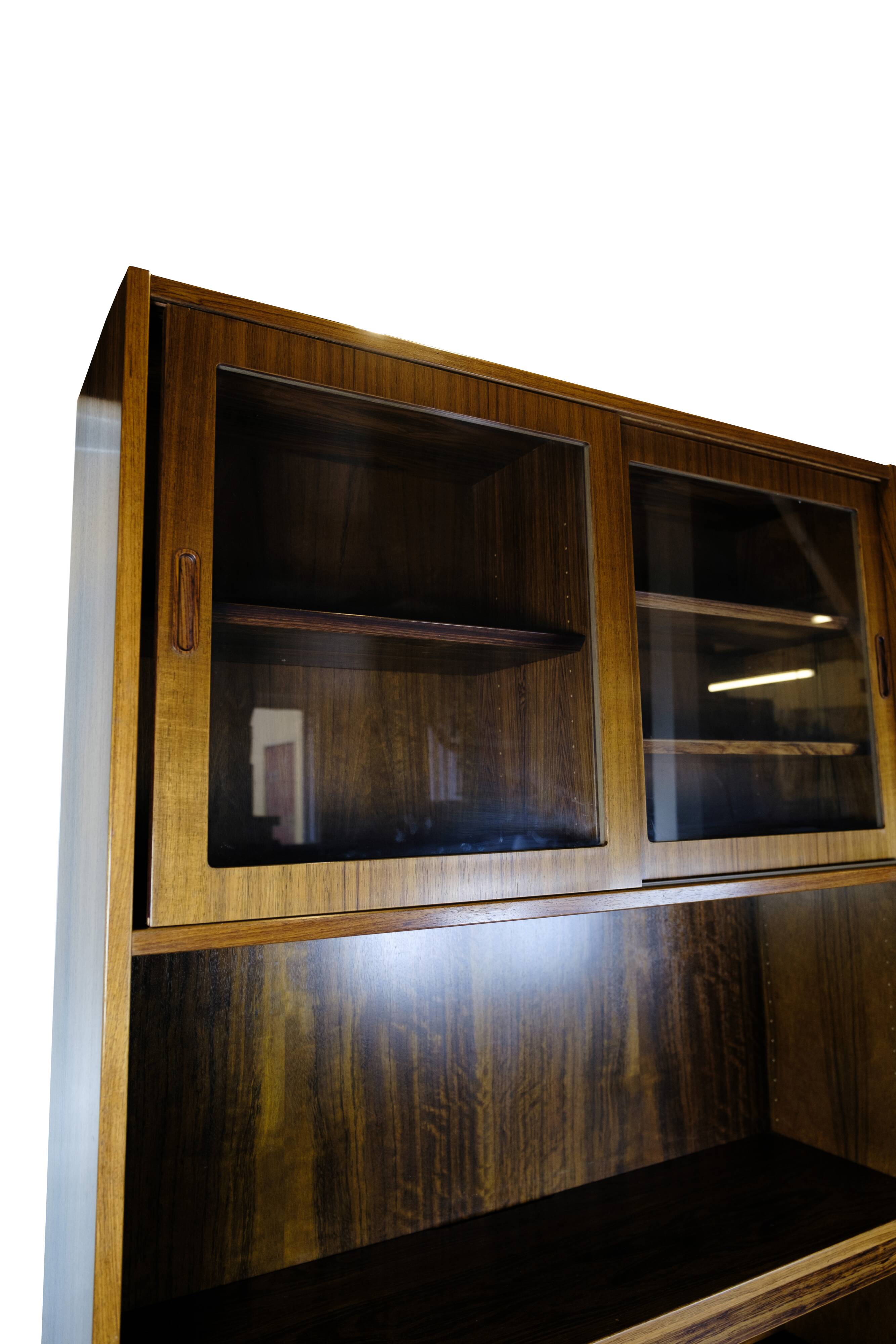 Bookcase Made In Rosewood By Hundevad Furniture From 1960s