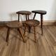 Set of 4 mismatched stools