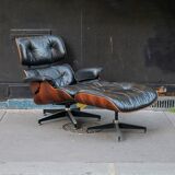 Lounge Chair and ottoman armchair by Charles & Ray Eames - Herman Miller 1976