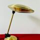 Aluminor brass ufo table / desk lamp 1950
