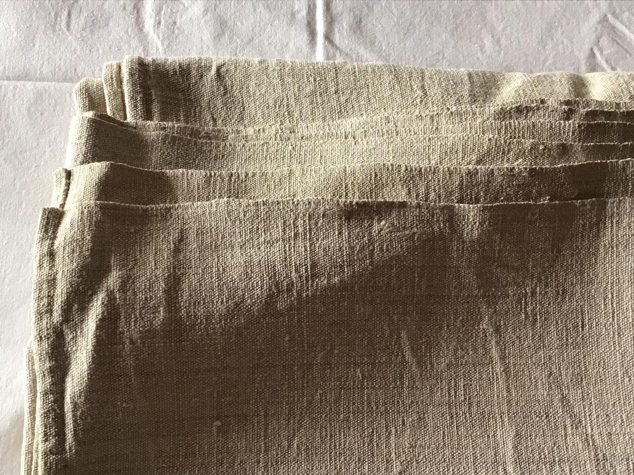 Large farm tablecloth 19th