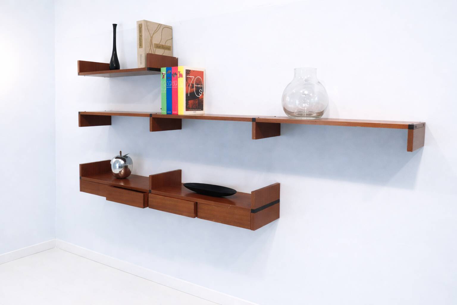 A.R.P. suspended shelf unit – Minvielle, 1950s