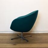 Pair of 1960's swivel armchairs