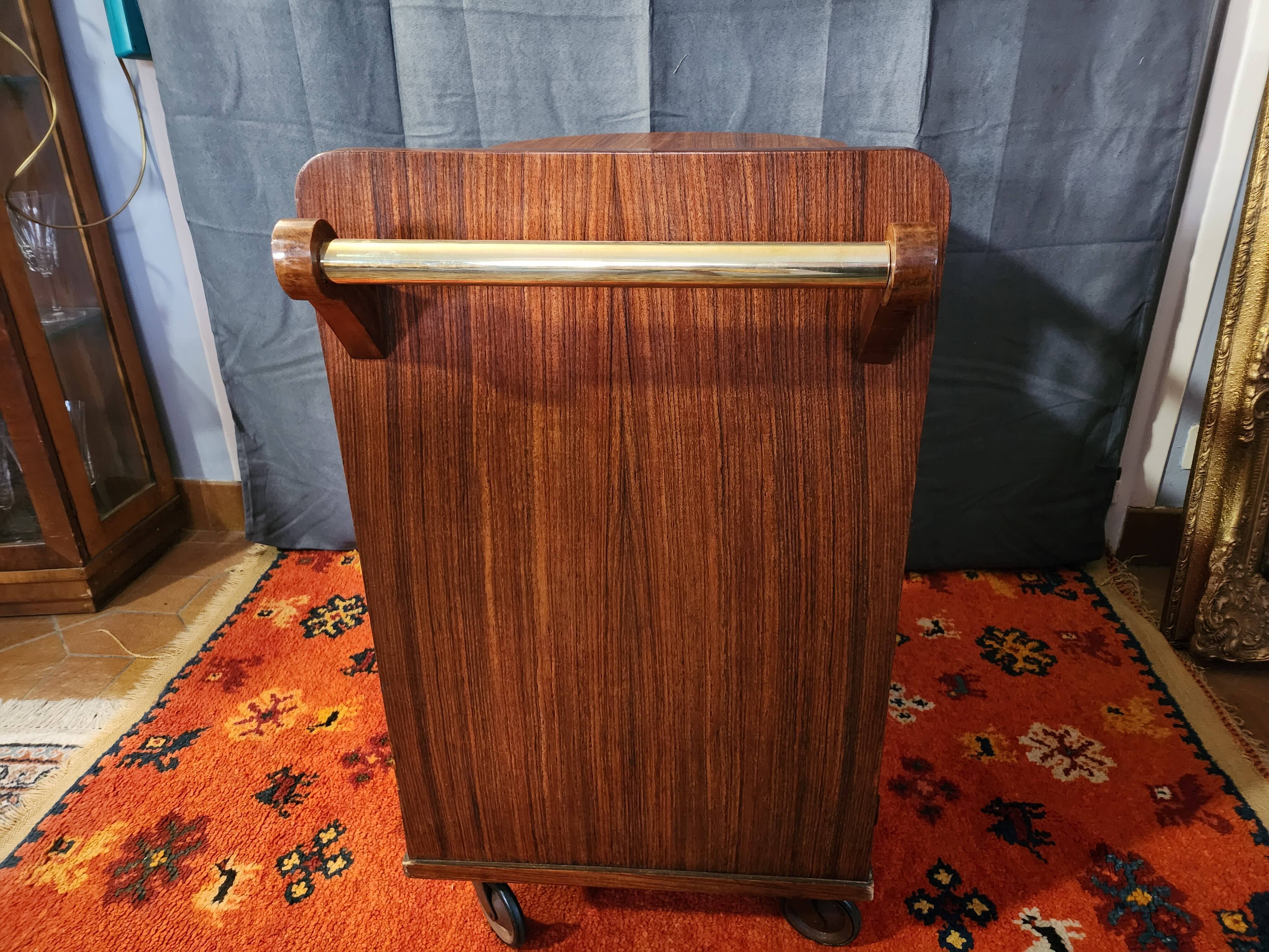 Art Deco trolley bar 1930s.