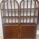 Vintage rattan libraries