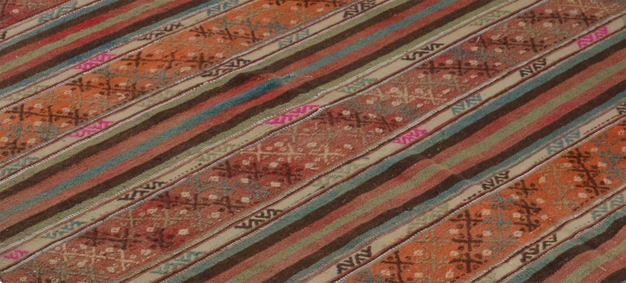 Anatolian handmade kilim rug 258 cm x 167 cm