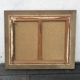 Pyrenean village framed painting