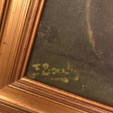 Still life oil on framed canvas