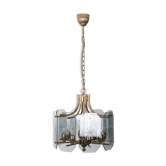 Lustre en verre Josef Brumberg, 1970s Allemagne