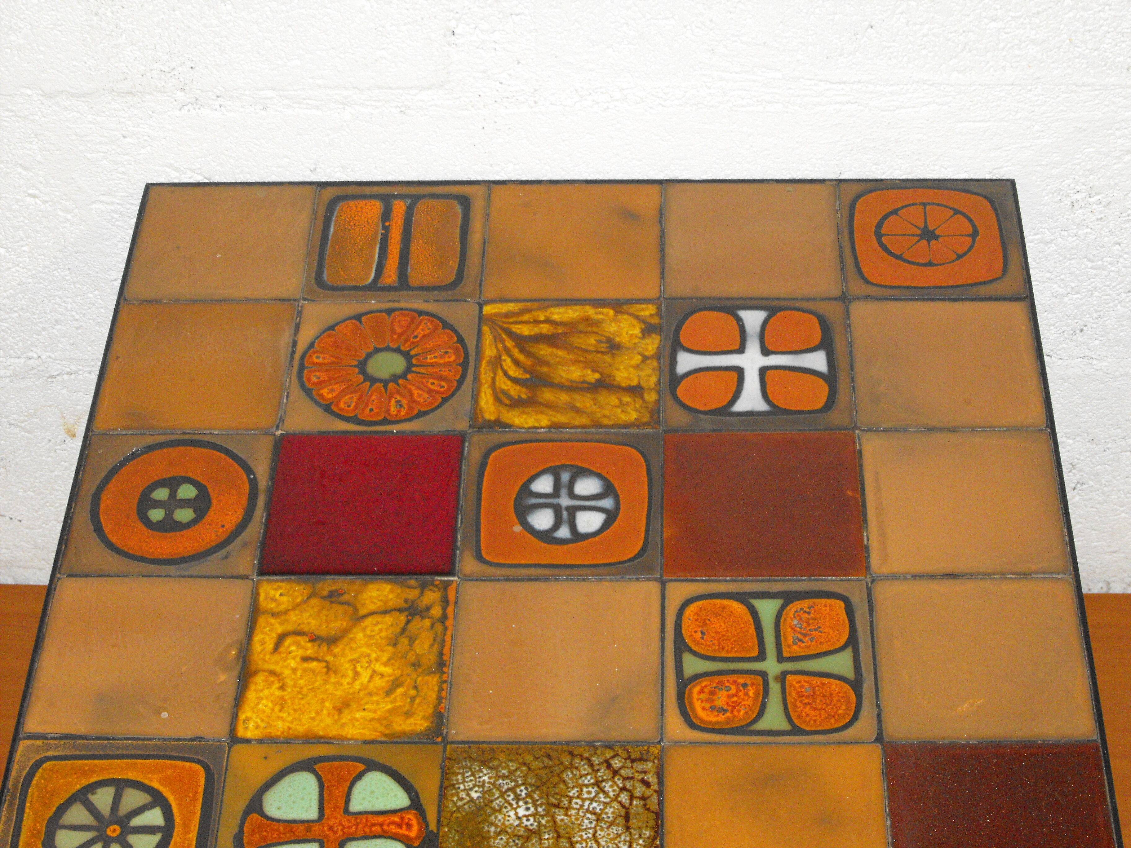 60s ceramic coffee table