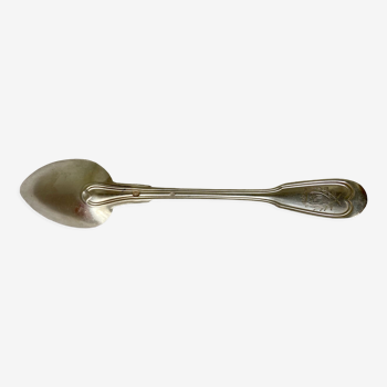Vintage solid silver coffee spoon