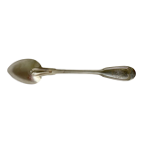Vintage solid silver coffee spoon