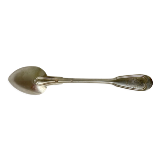 Vintage solid silver coffee spoon