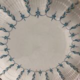 Set of 4 antique Giraud Sauviat porcelain plates.