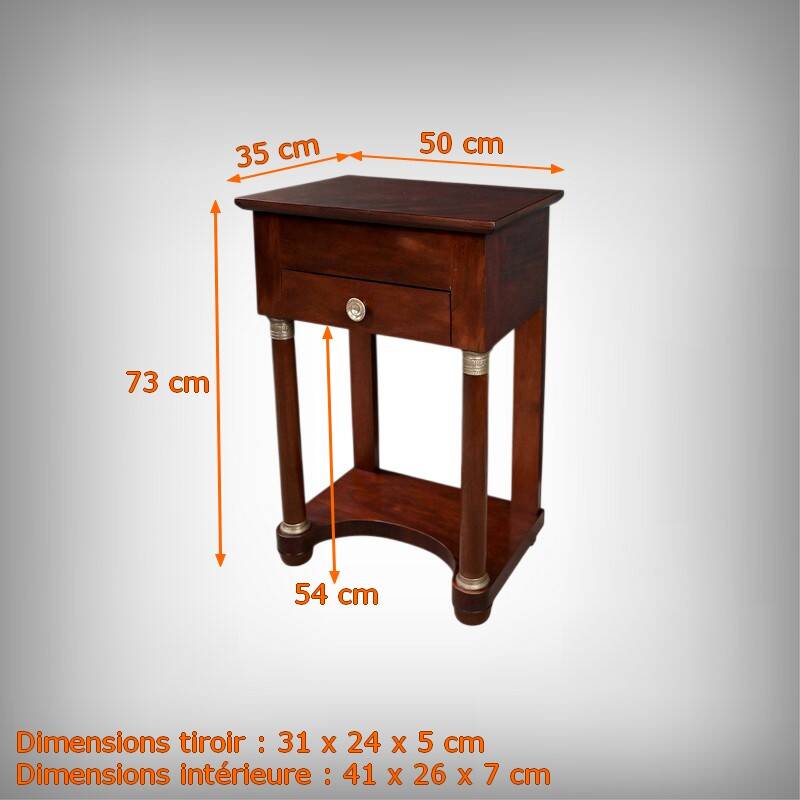 Mahogany Living Room Furniture, Empire style – 1900