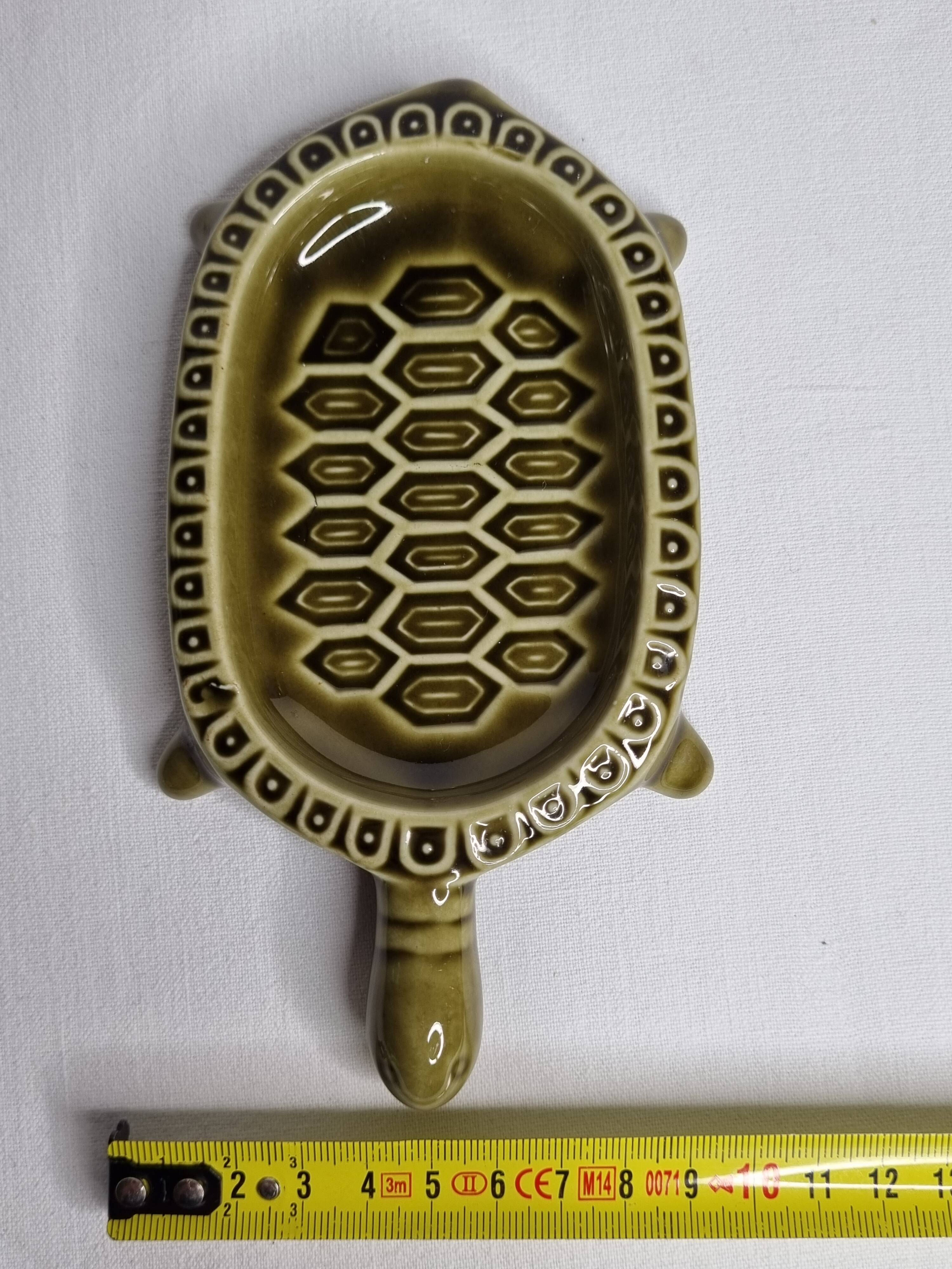 Vintage Villeroy & Boch Ceramic Turtle Soap Dish, 16.5 cm
