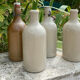 Four stoneware bottles