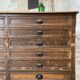 Double-sided trade counter with drawers, circa 1900