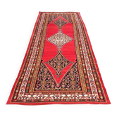 Kilim Senneh antique tissé main motif géométrique, Caucase années 1920
