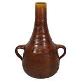 Accolay, Large Floor Lamp Base / Vase in Glazed Ceramic, 1960
