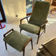 Fauteuil et ottoman Alf Svensson