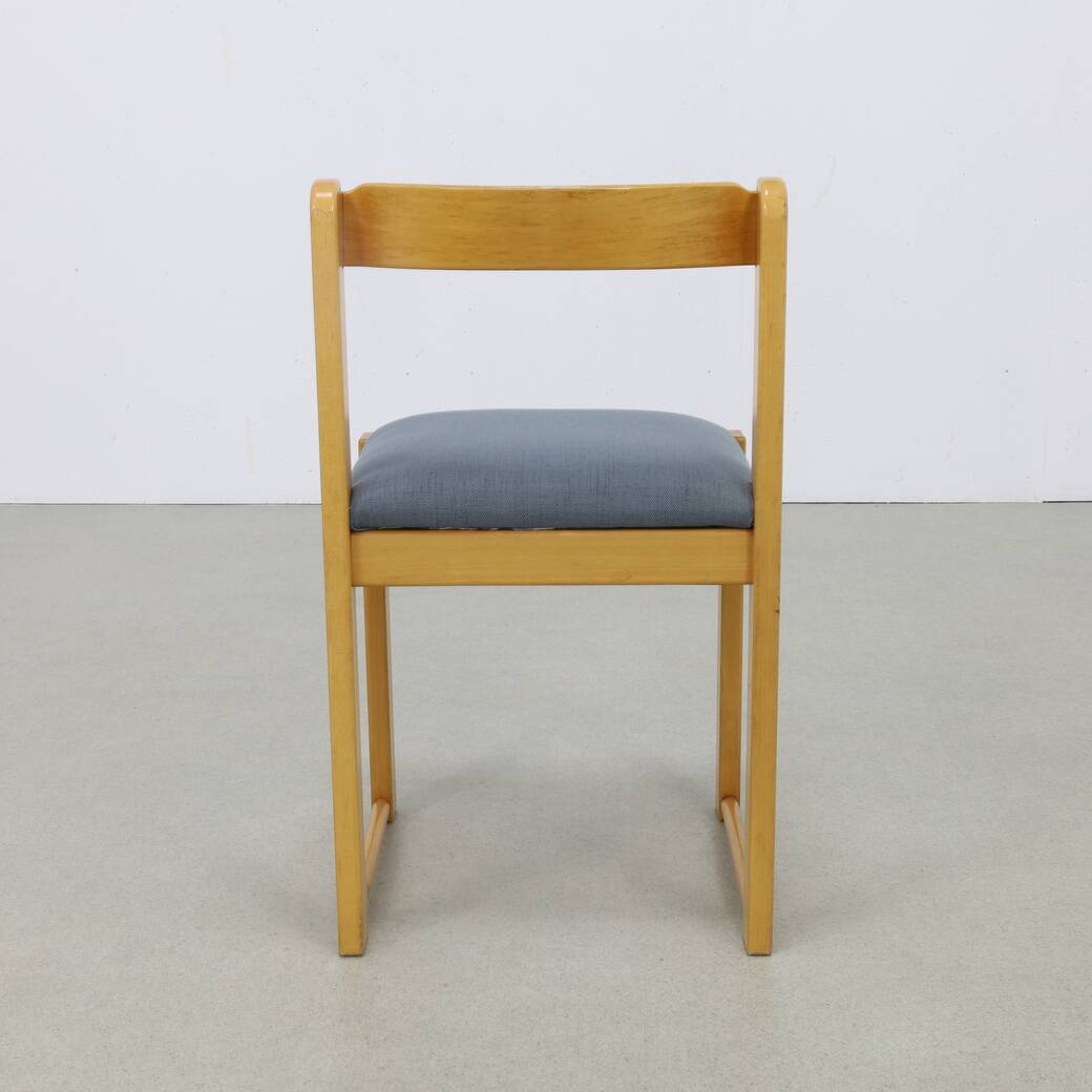 3x Dining Chair by Ibisco Reupholstered, 1970s