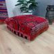 Handmade Berber pouf in wool 60 X 60 X 20 CM