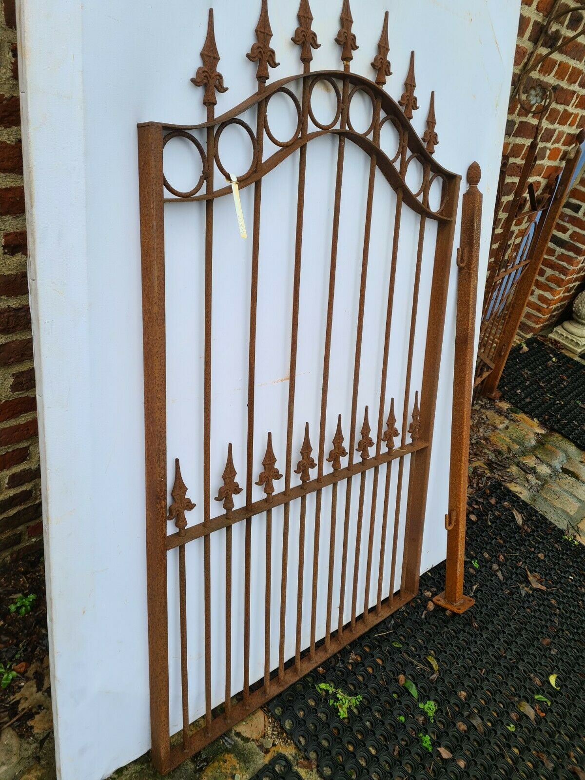 Wrought iron gate