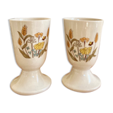 Tasses mazagrans en grès