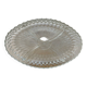 Vintage oval glass cut serving platter