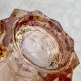 Set of 6 Rosaline water glasses in pink glass