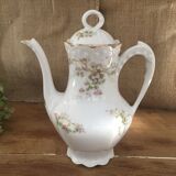 Coffee maker or teapot old porcelain