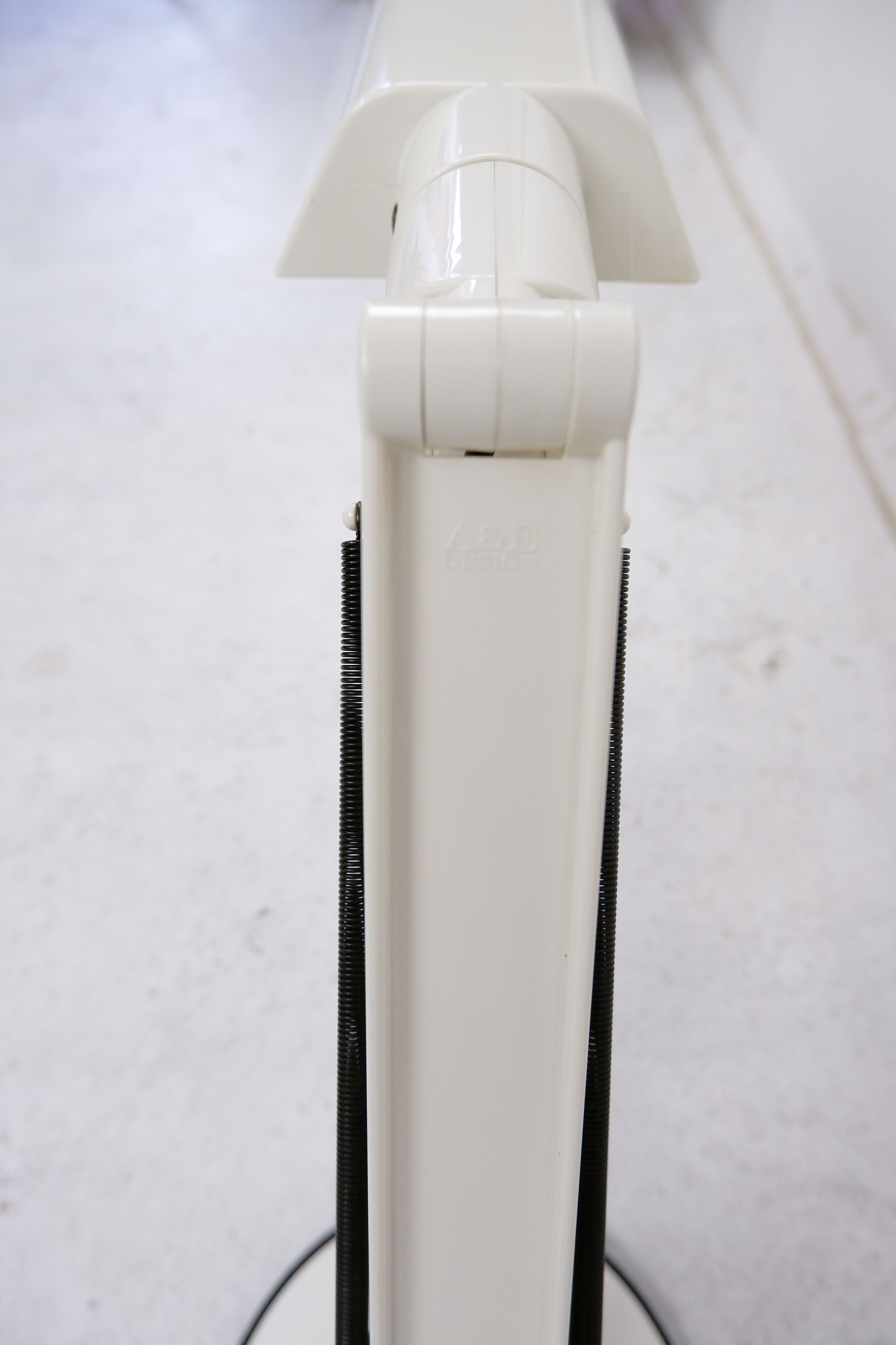 Fagerhults white desk lamp model “Lucifer”, 1970s