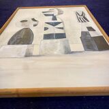 Modern geometric table