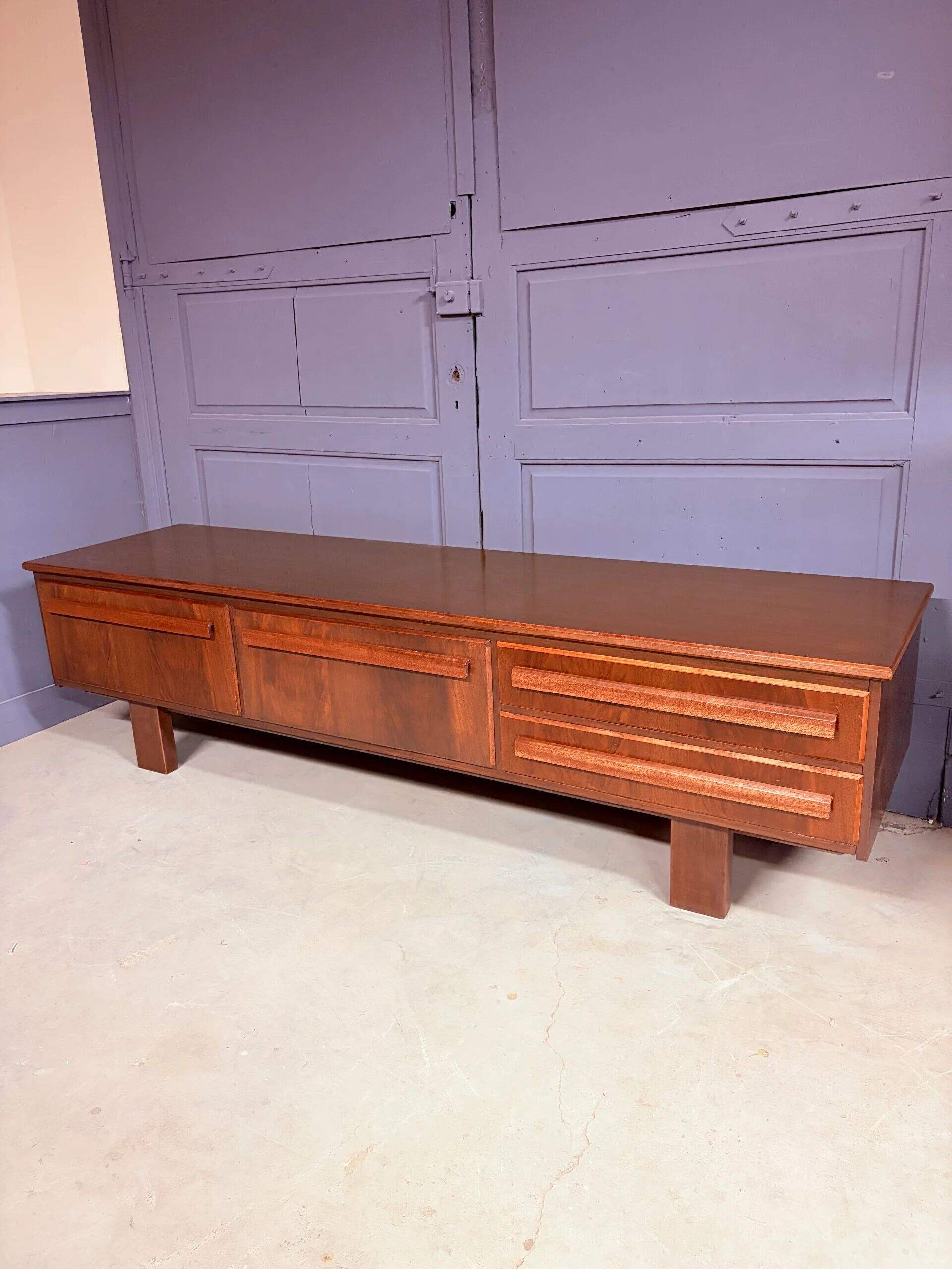Brutalist sideboard, 1970s