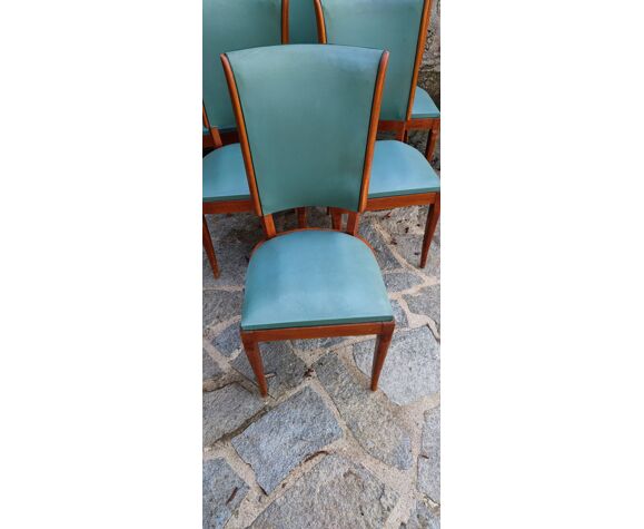 6 chaises art déco 1940